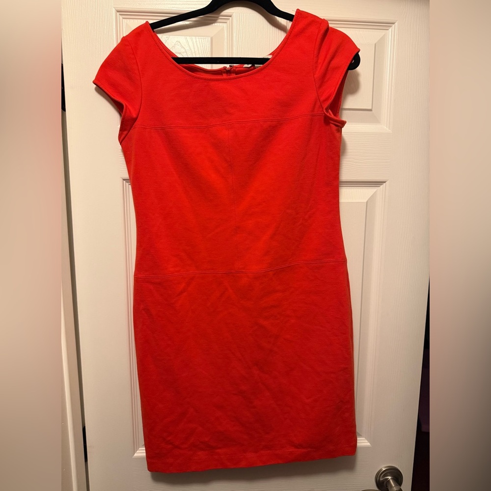 Banana Republic Vibrant Red Mini Dress